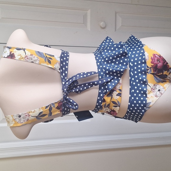 Aquamanile Peony Foxglove 2-piece Swimwear Size M - Picture 5 of 15